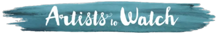 The Artists to Watch brand logo is seen.