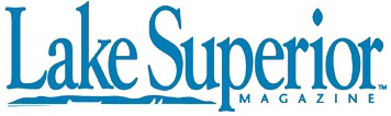 The Lake Superior Magazine brand logo is seen in blue font.