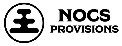 The Nocs Provisions brand logo is seen in black font.