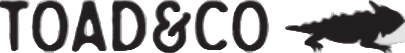 The Toad & Co. brand logo is seen in black font.